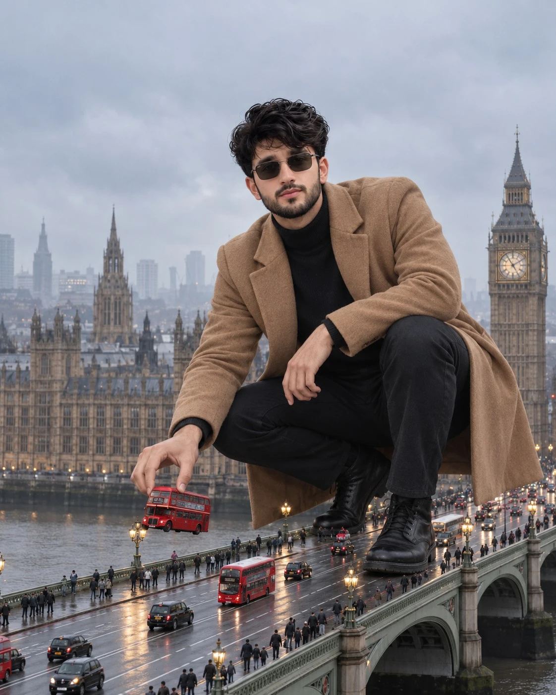 Big Man in London Look