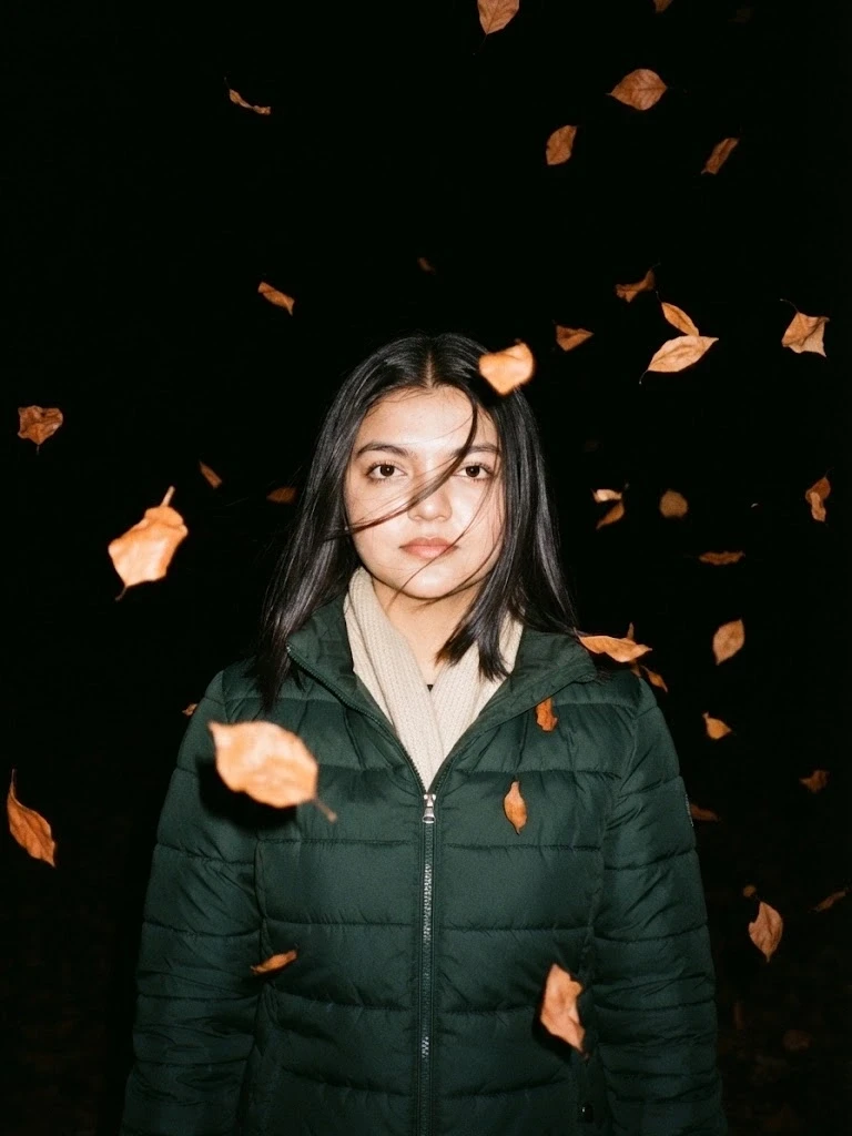 Night Park Flash Portrait